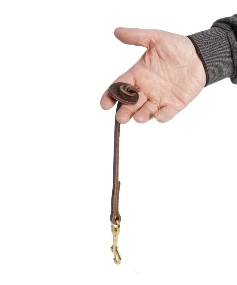 Dingo Gear Leather Tab with Ring
