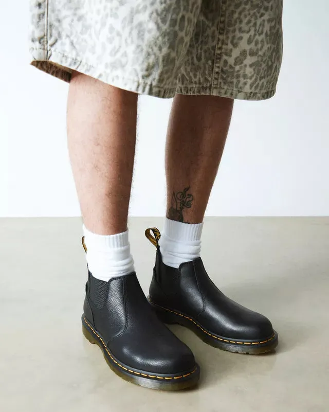 Dr Martens 2976 Lo Ar Rogue Soft Chelsea Boots Black
