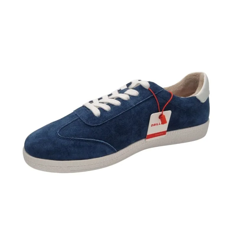 Drilleys Womens Navy Low Profile Trainer - Fifty Three