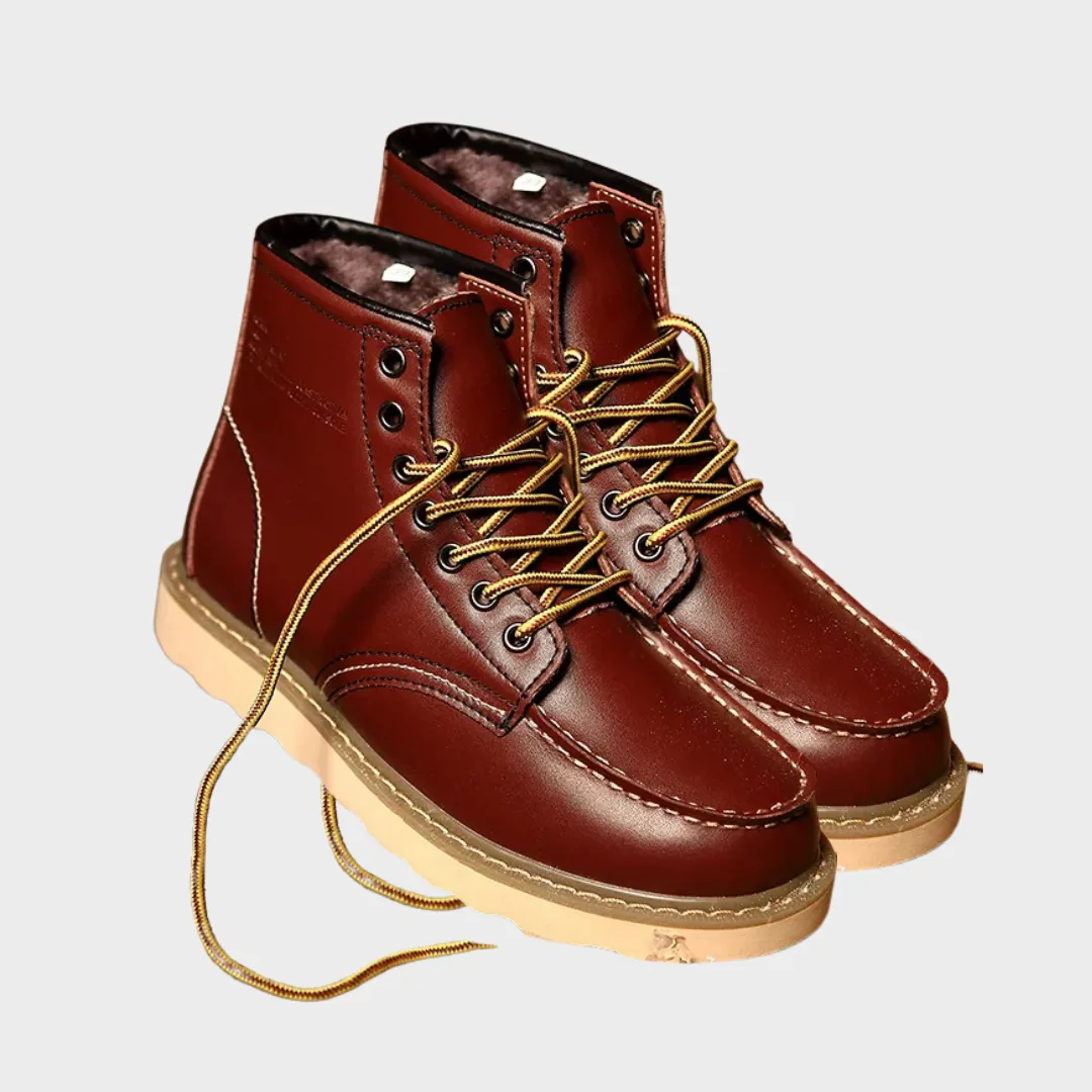 Dustin | Leather Winter Boots