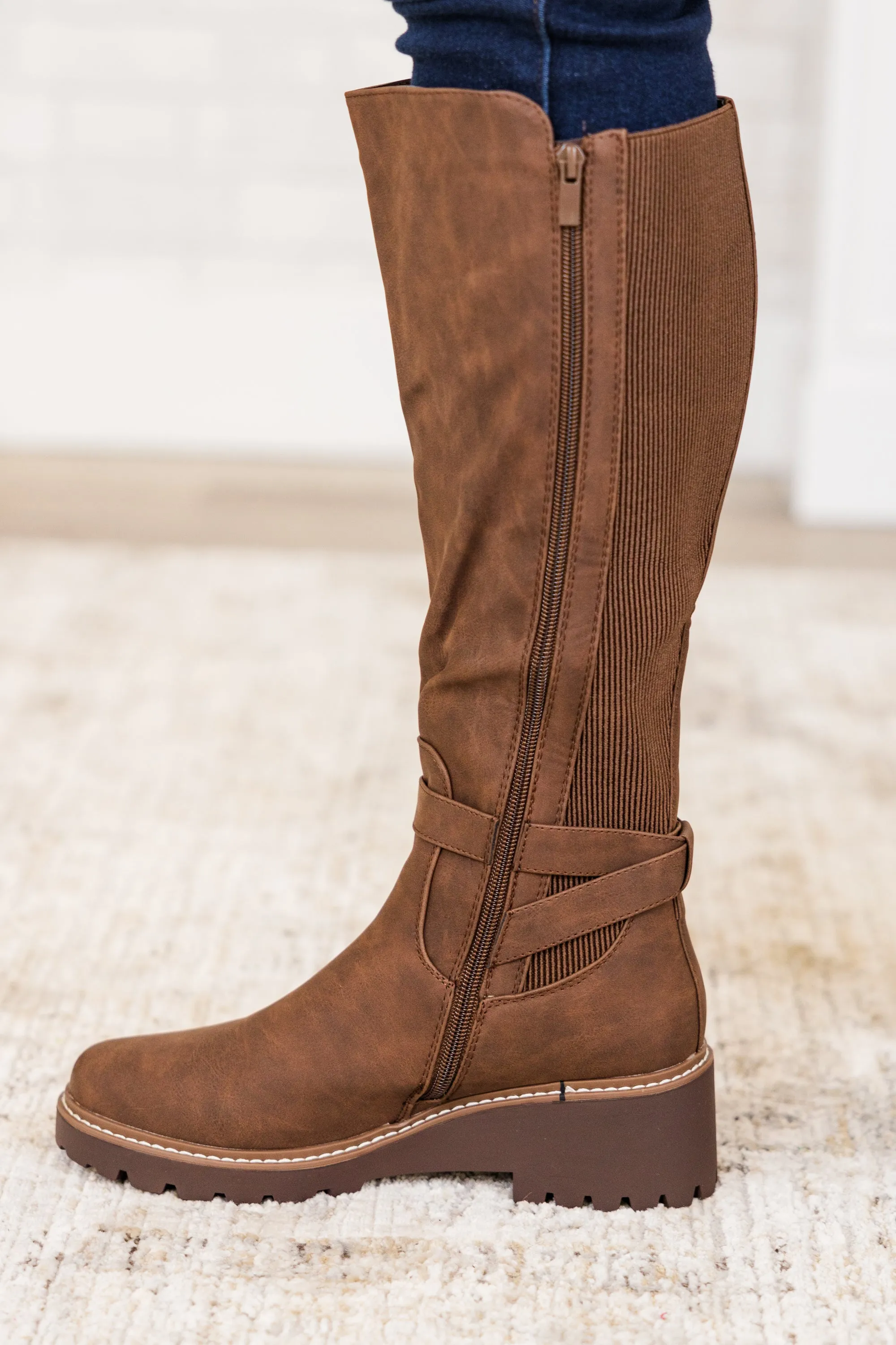 Dynamic Steps Boots, Brown