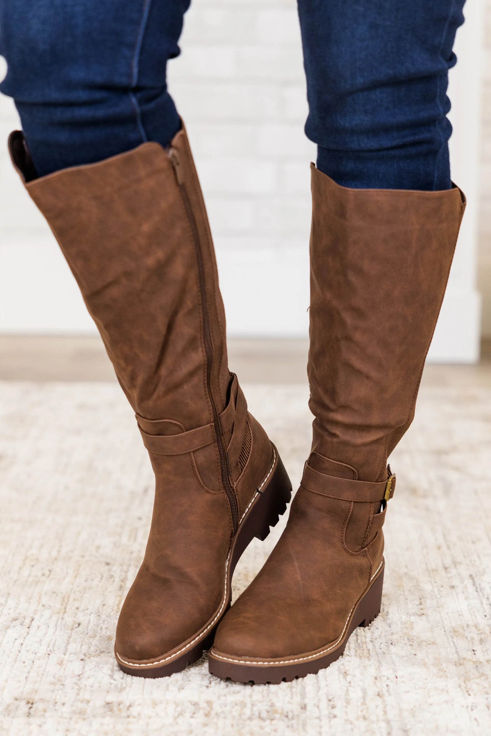 Dynamic Steps Boots, Brown
