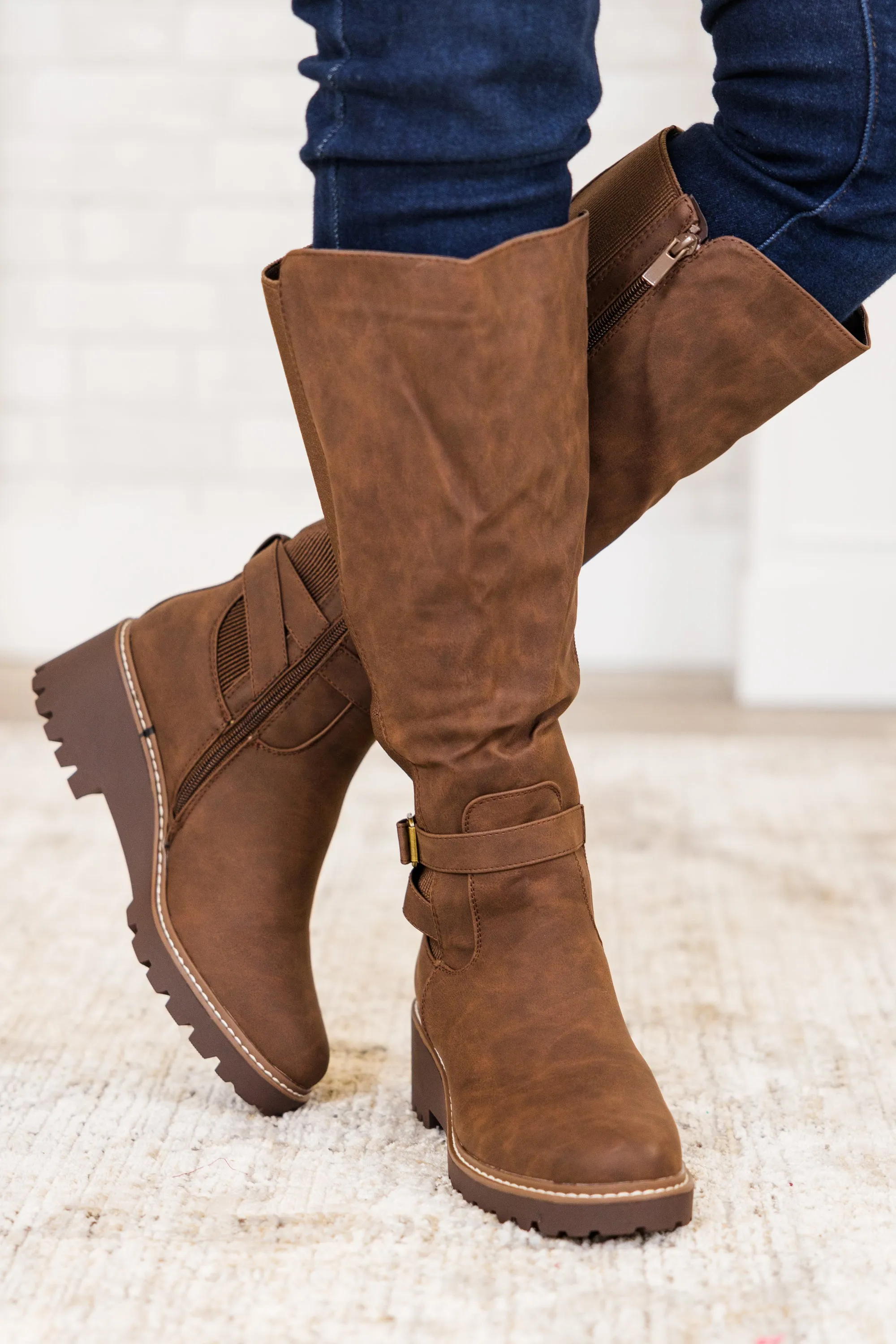 Dynamic Steps Boots, Brown