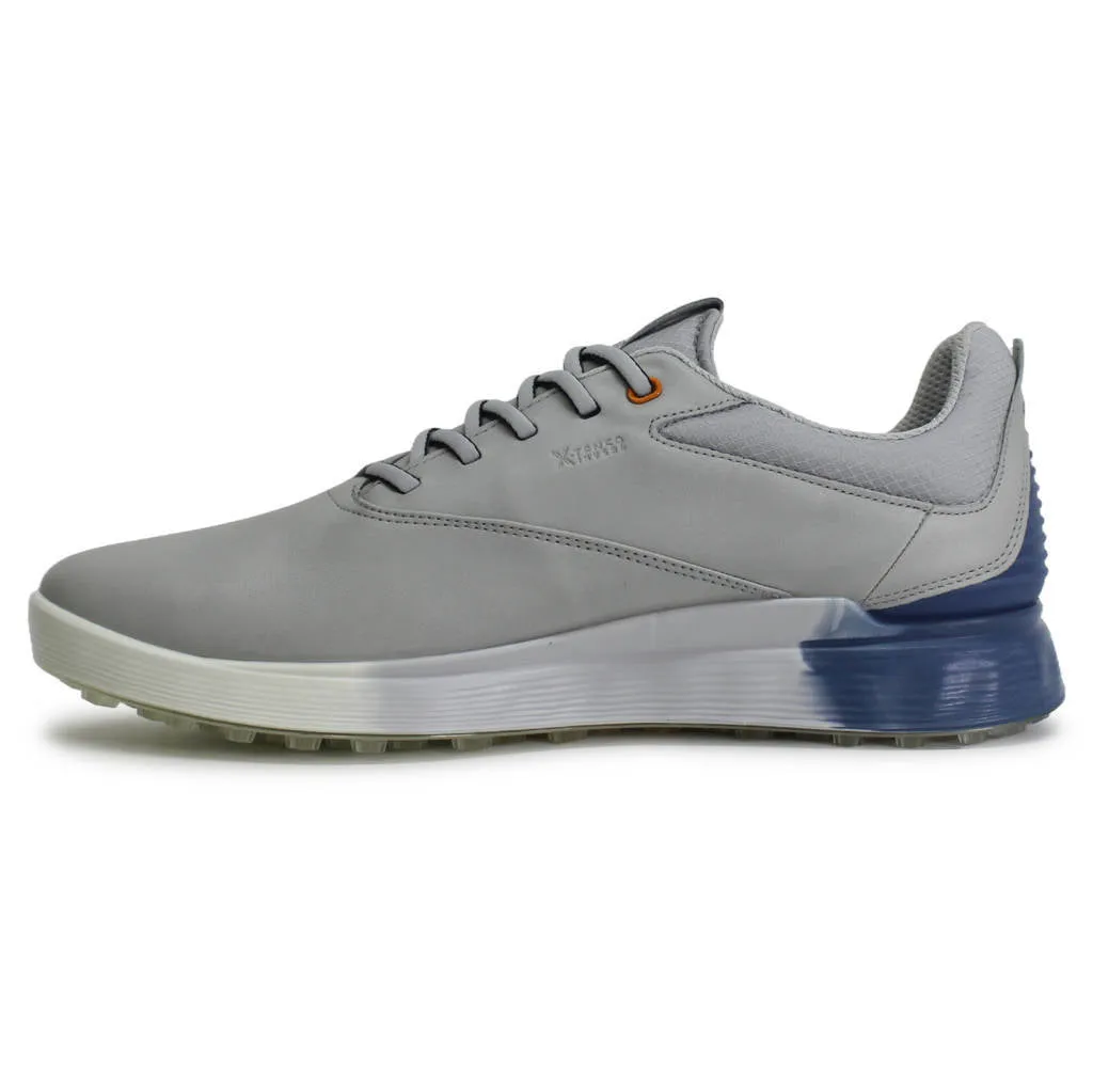Ecco Golf S Three 102944 Leather Men's Low Top Trainers
