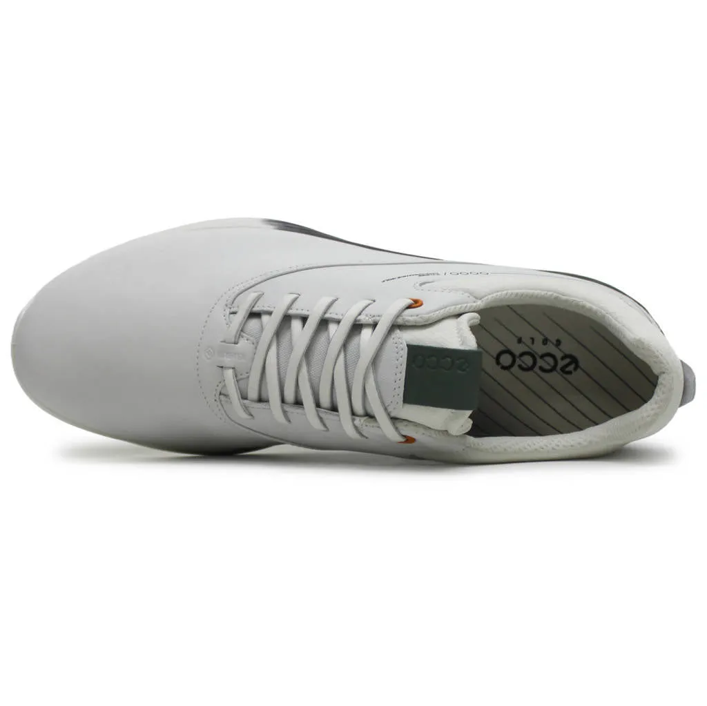 Ecco Golf S Three 102944 Leather Men's Low Top Trainers