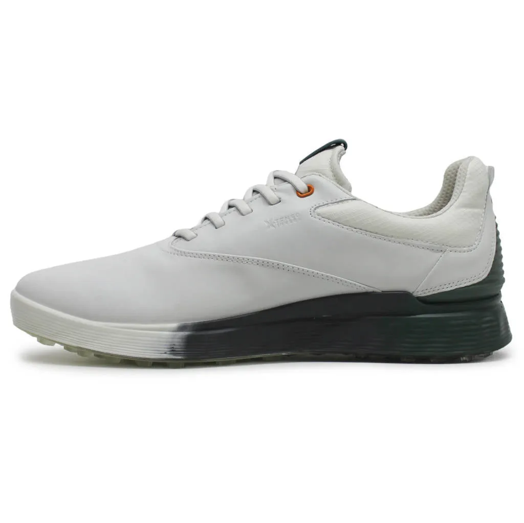 Ecco Golf S Three 102944 Leather Men's Low Top Trainers