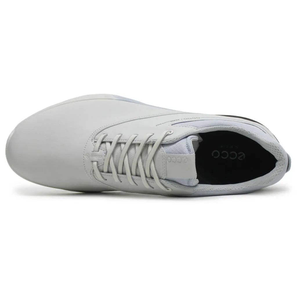 Ecco Golf S Three 102944 Leather Men's Low Top Trainers