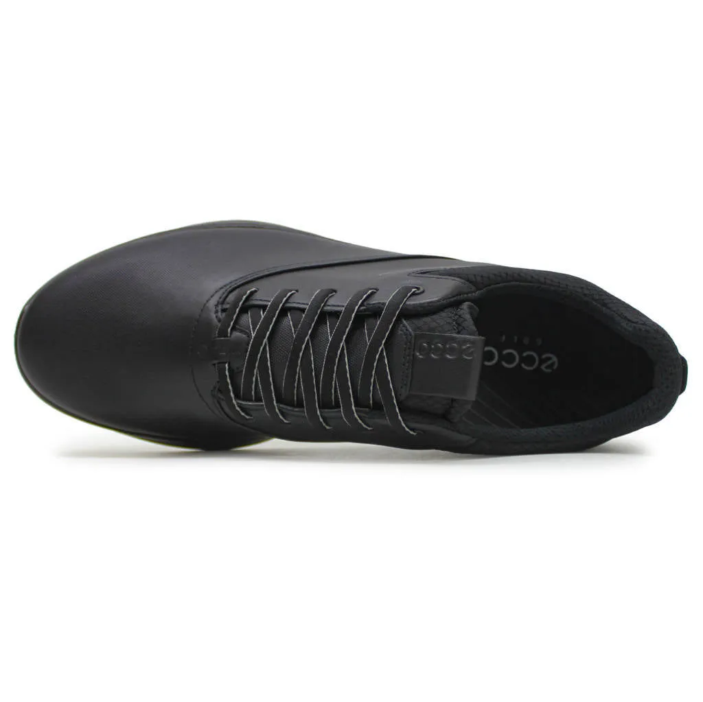 Ecco Golf S Three 102944 Leather Men's Low Top Trainers