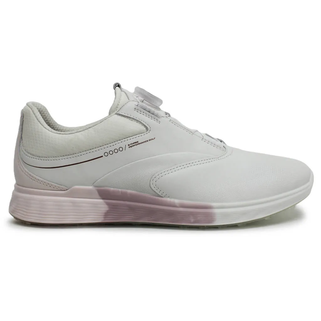 Ecco Golf S Three Leather Women's Low Top Trainers