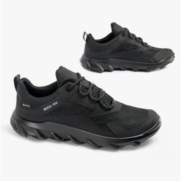 ECCO MX LOW GTX Womens Waterproof Trainers Black