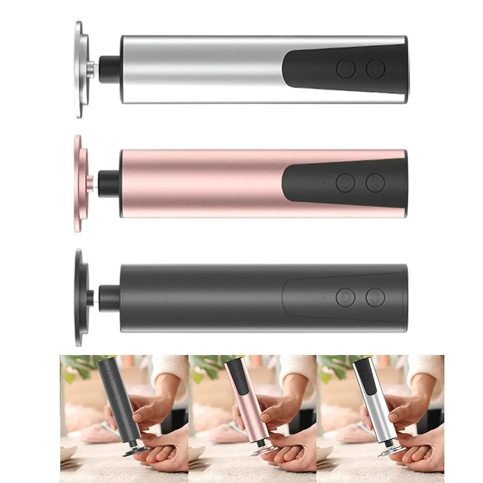 Electric Foot Callus Remover - 2 in 1 Professional Pedicure Tool with 6 Speed Adjustment