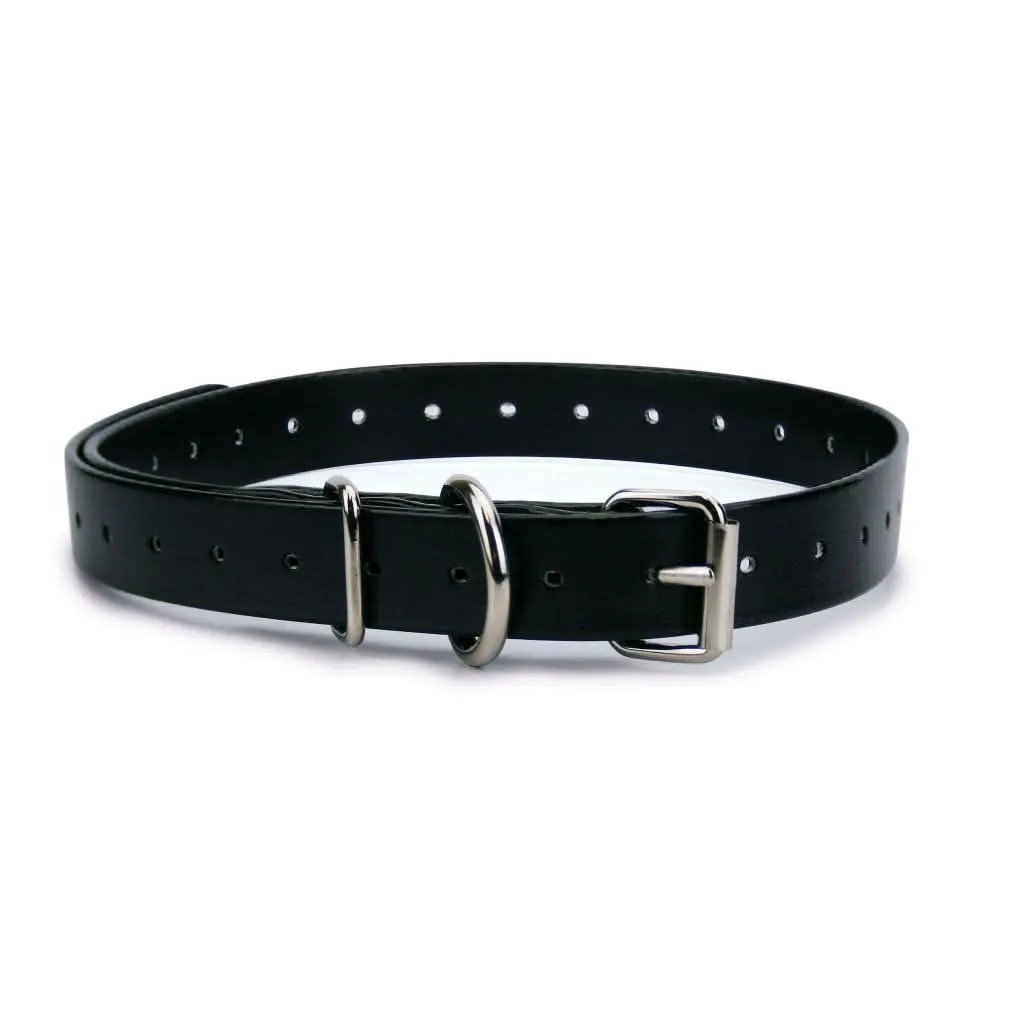 Extreme Dog Fence TPU Coated Nylon Collar Strap - Black