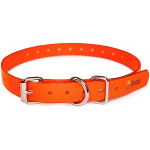 Extreme Dog Fence TPU Coated Nylon Collar Strap - Orange