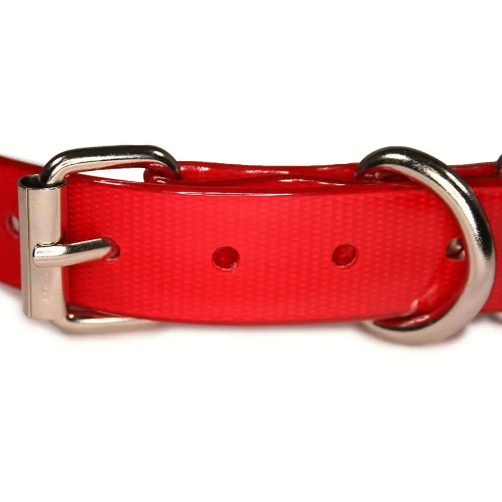 Extreme Dog Fence TPU Coated Nylon Collar Strap - Red