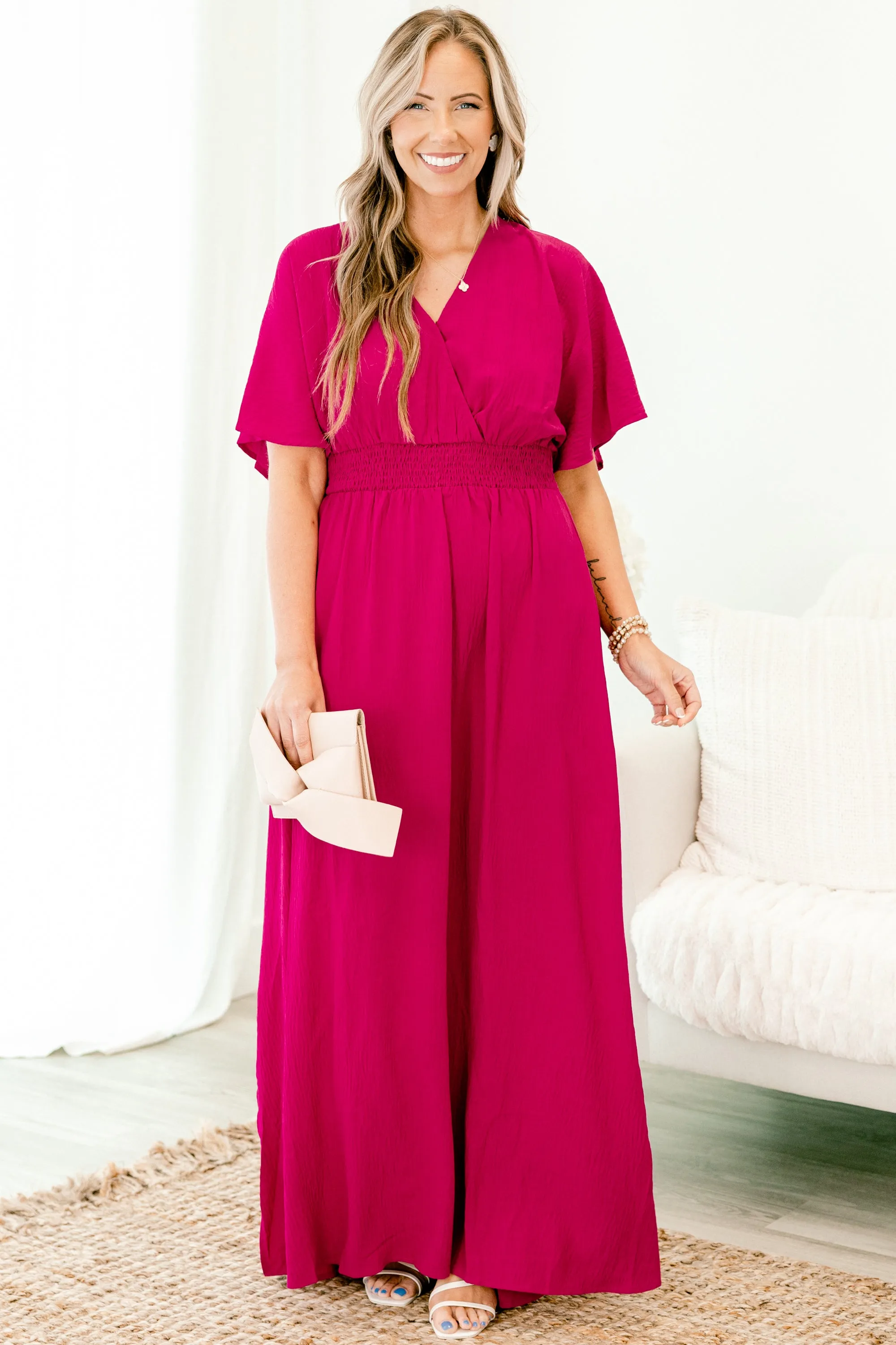 Feeling Good Maxi Dress, Wild Berry