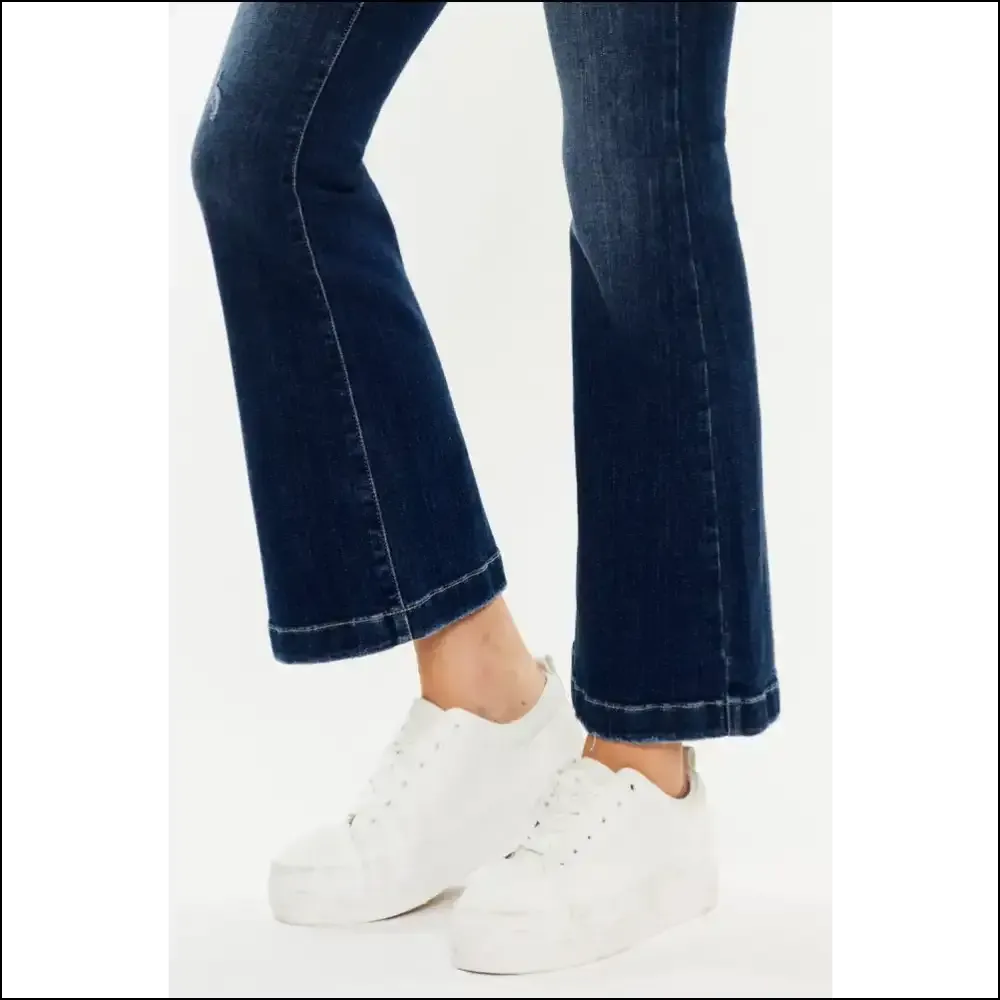Flare Up your Fashion Game: Meet my Sassy Kancan Mid Rise Jeans! 👖✨