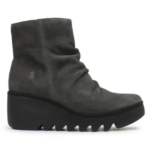 Fly London BAAN538FLY Oil Suede Women's Ankle Boots - UK 7 - US 9-9.5 Women - EU 40