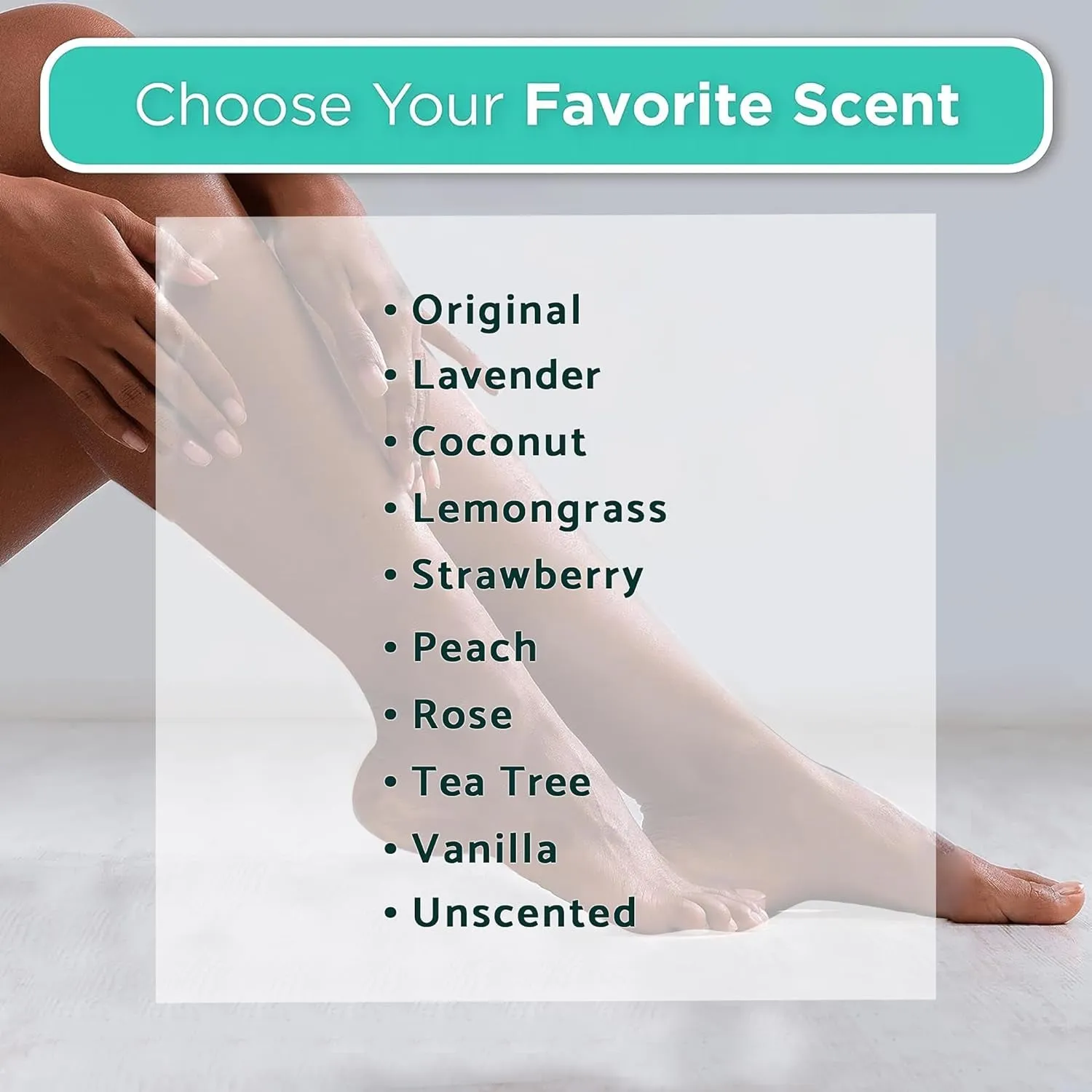 Foot Peel Mask - 4 Pack of Regular Size Skin Exfoliating Foot Masks for Dry, Cracked Feet, Callus, Dead Skin Remover for Baby Soft Feet, Original Scent