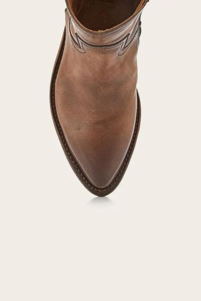 Frye  Women's 40085 Billy Inside Zip Bootie Brown M