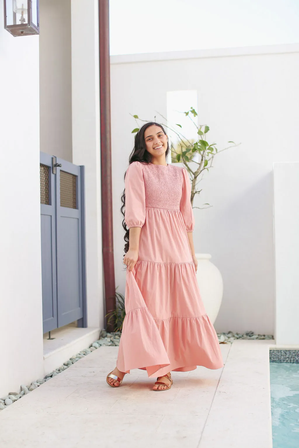 Georgia Peach Dress
