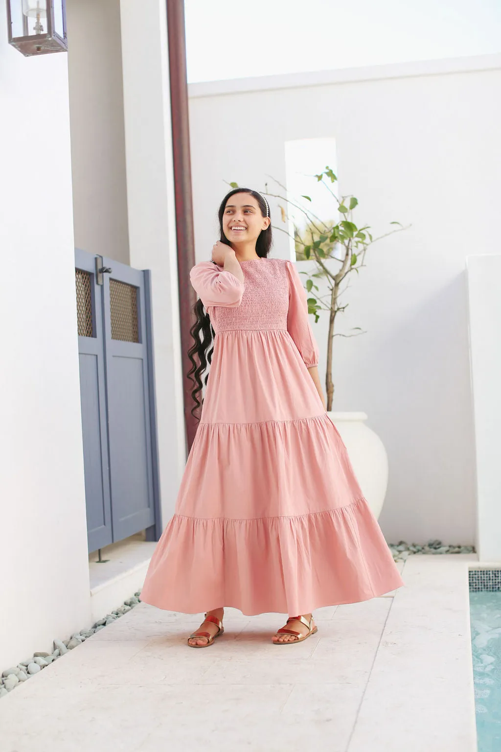 Georgia Peach Dress