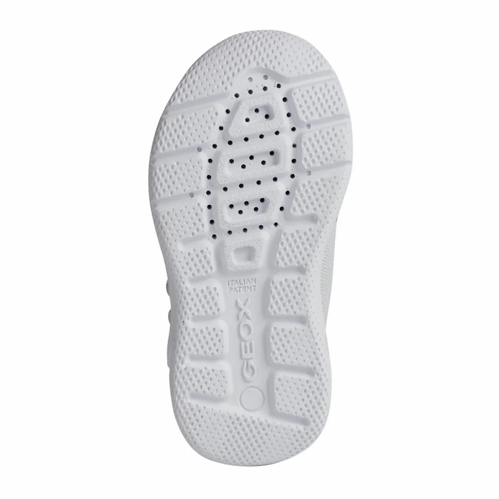 Geox B Sprintye Girl Silver/Pink Trainers