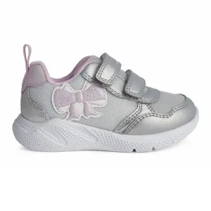 Geox B Sprintye Girl Silver/Pink Trainers