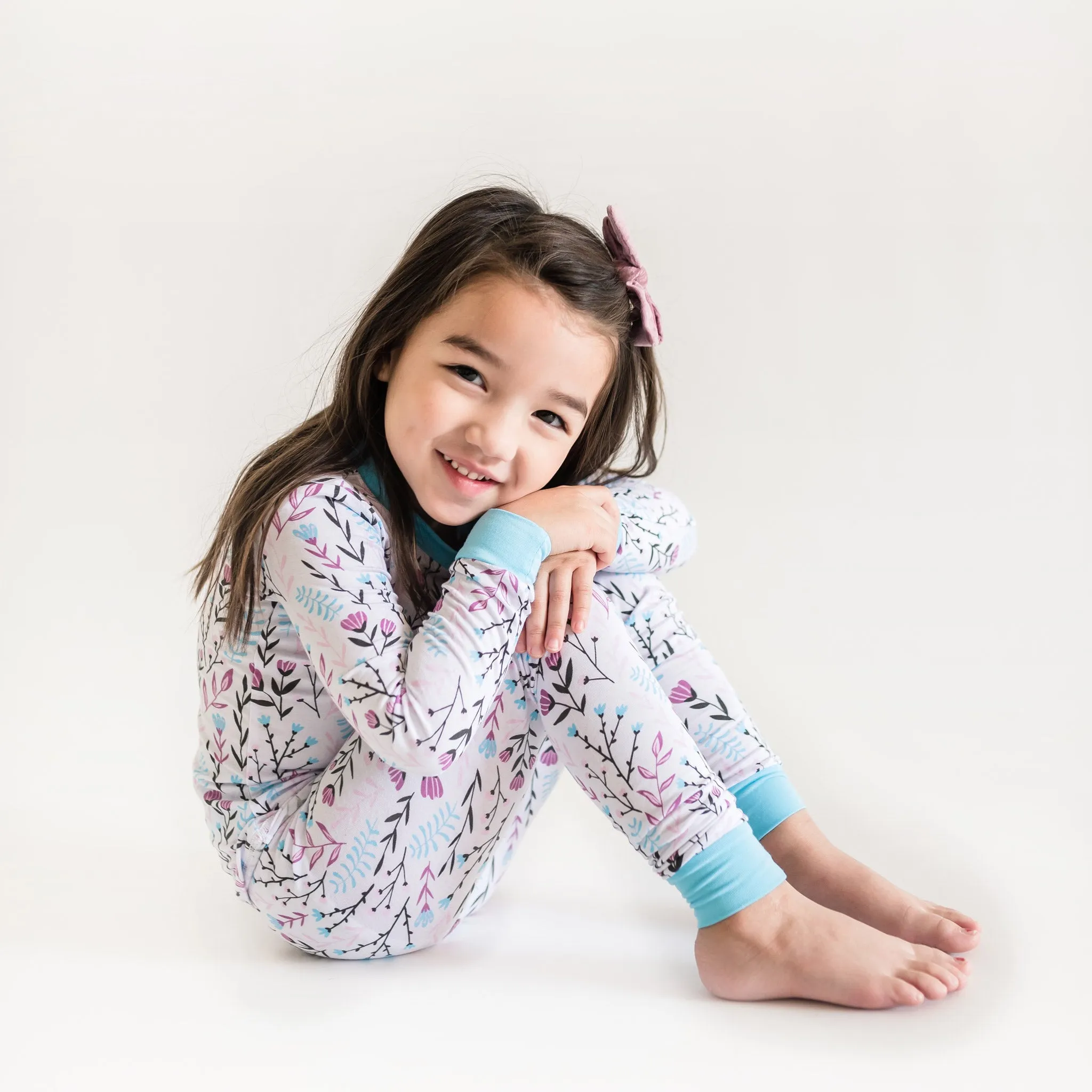 Girls Wildflower Pyjama Set