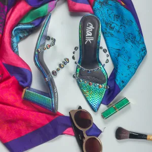 Glow Mermaid Block Heels