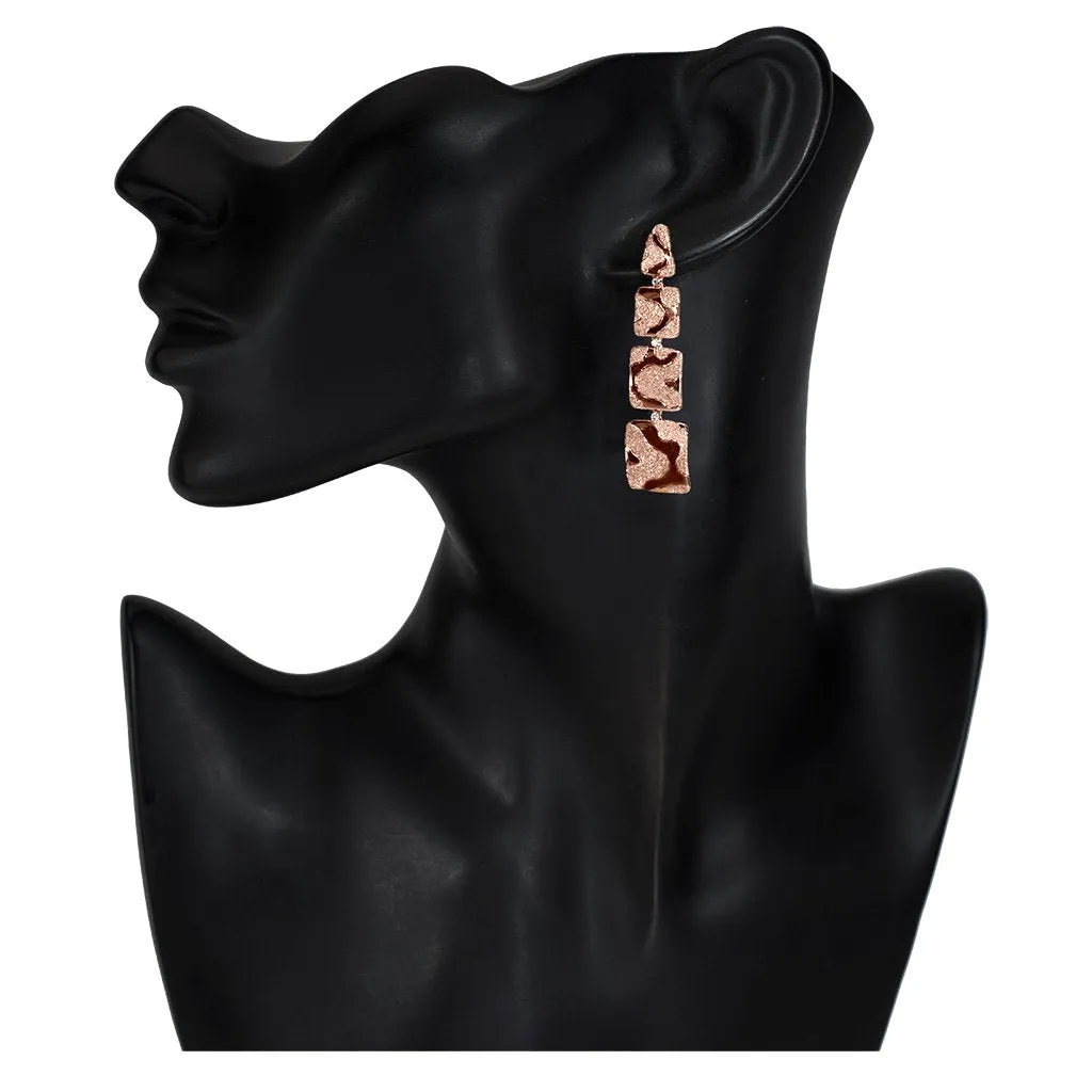 Gold Glossy Cora Earrings