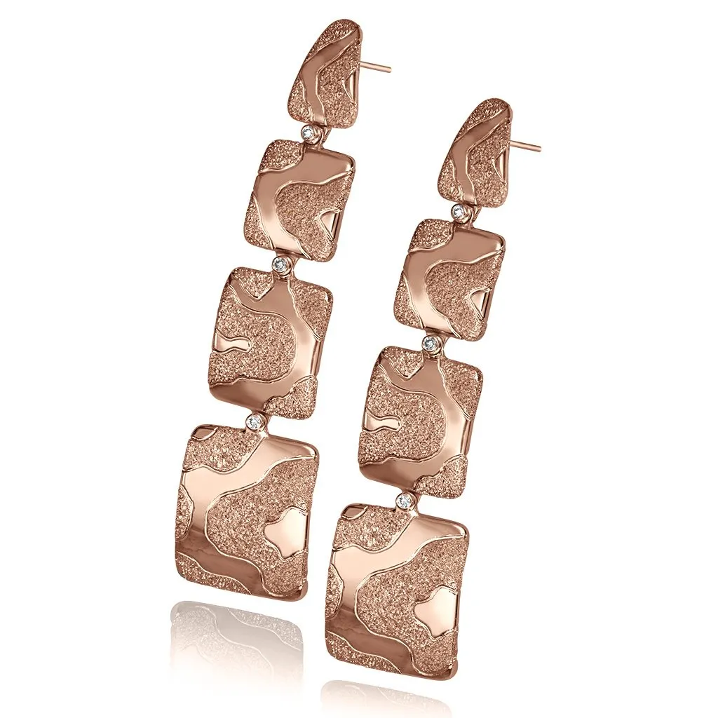 Gold Glossy Cora Earrings