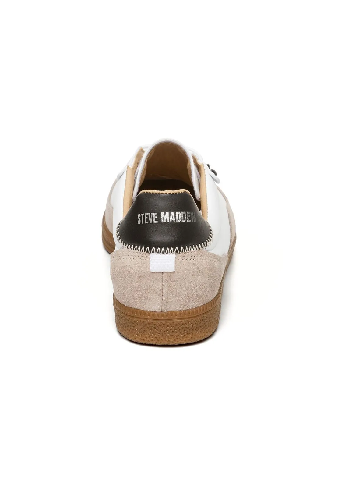 Gum Sole Trainer - White/black