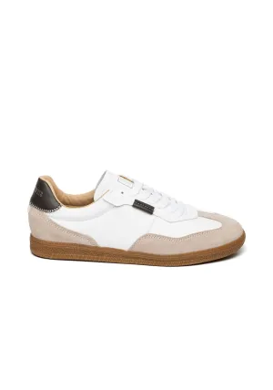 Gum Sole Trainer - White/black