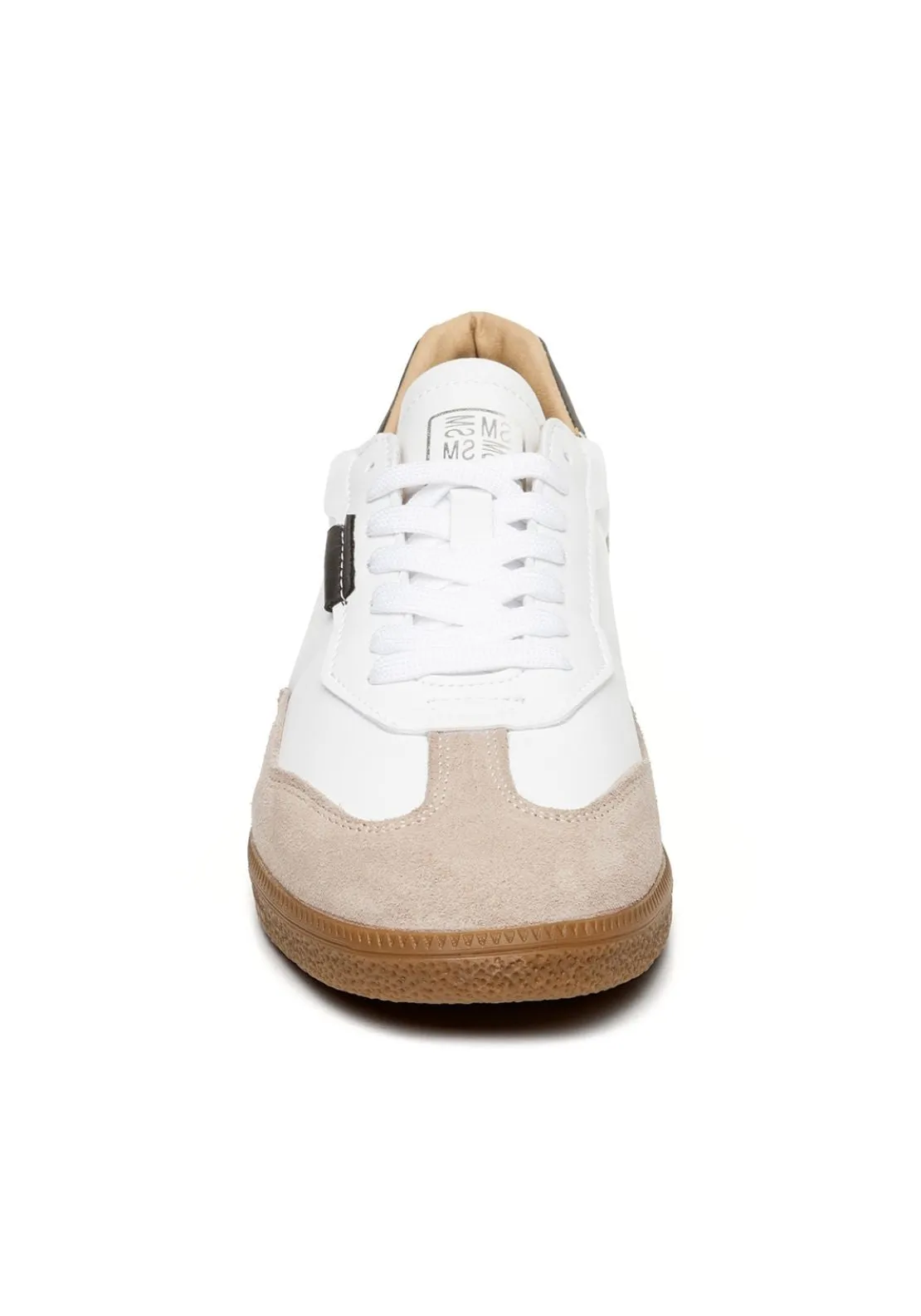 Gum Sole Trainer - White/black