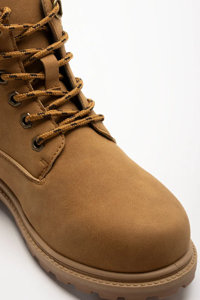 Hiker Boots Natural