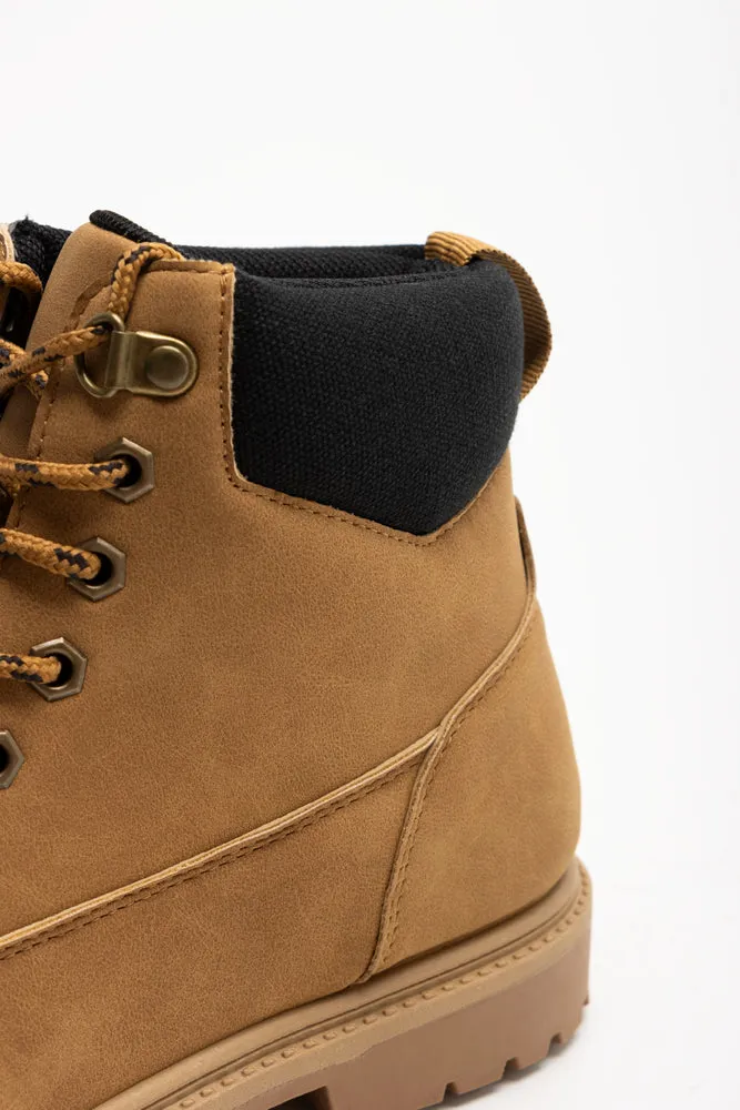 Hiker Boots Natural