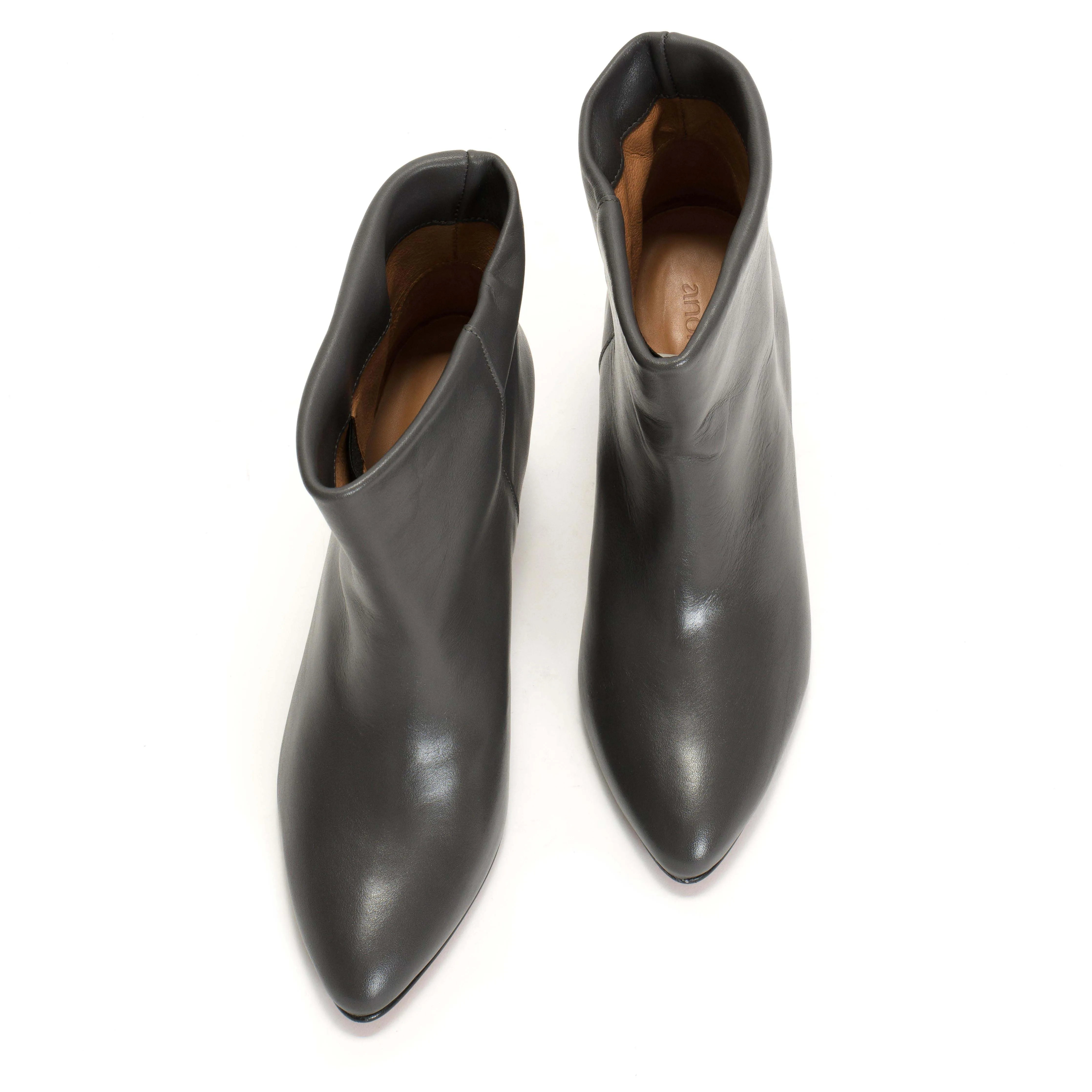 Hilly 50 stiletto Soft calf Dusty grey