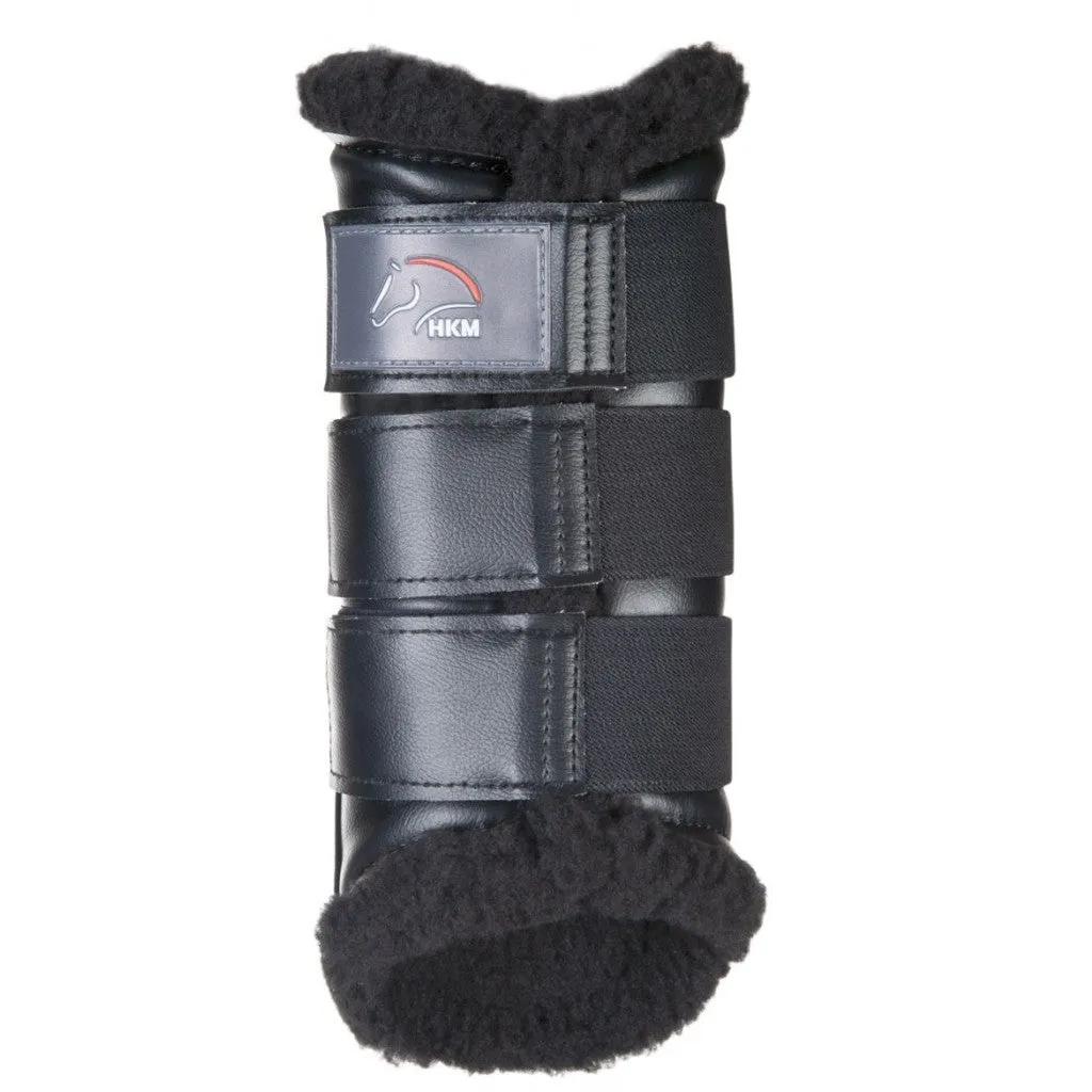 HKM Comfort Protection Fleece Lined Brushing Boots
