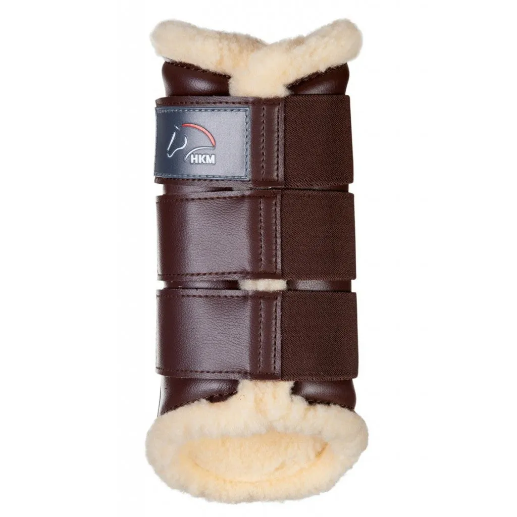 HKM Comfort Protection Fleece Lined Brushing Boots