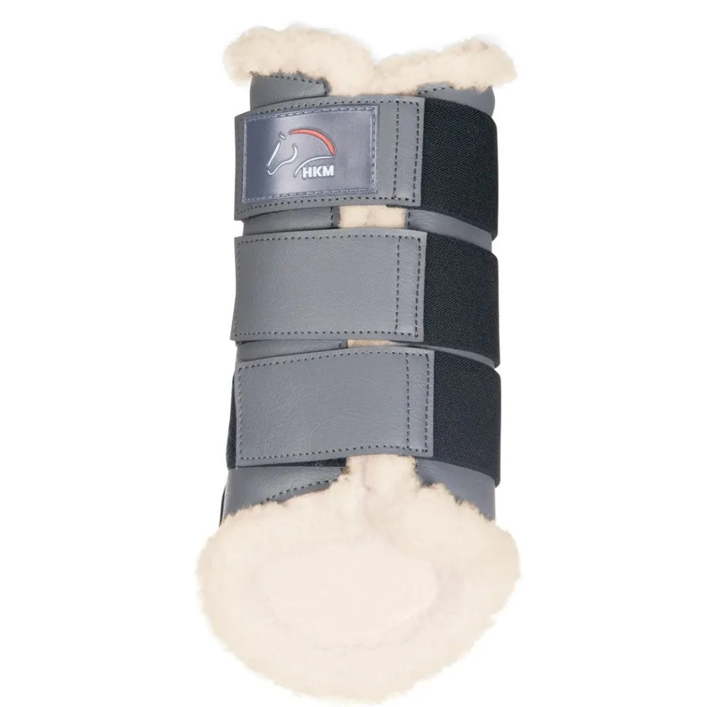 HKM Comfort Protection Fleece Lined Brushing Boots