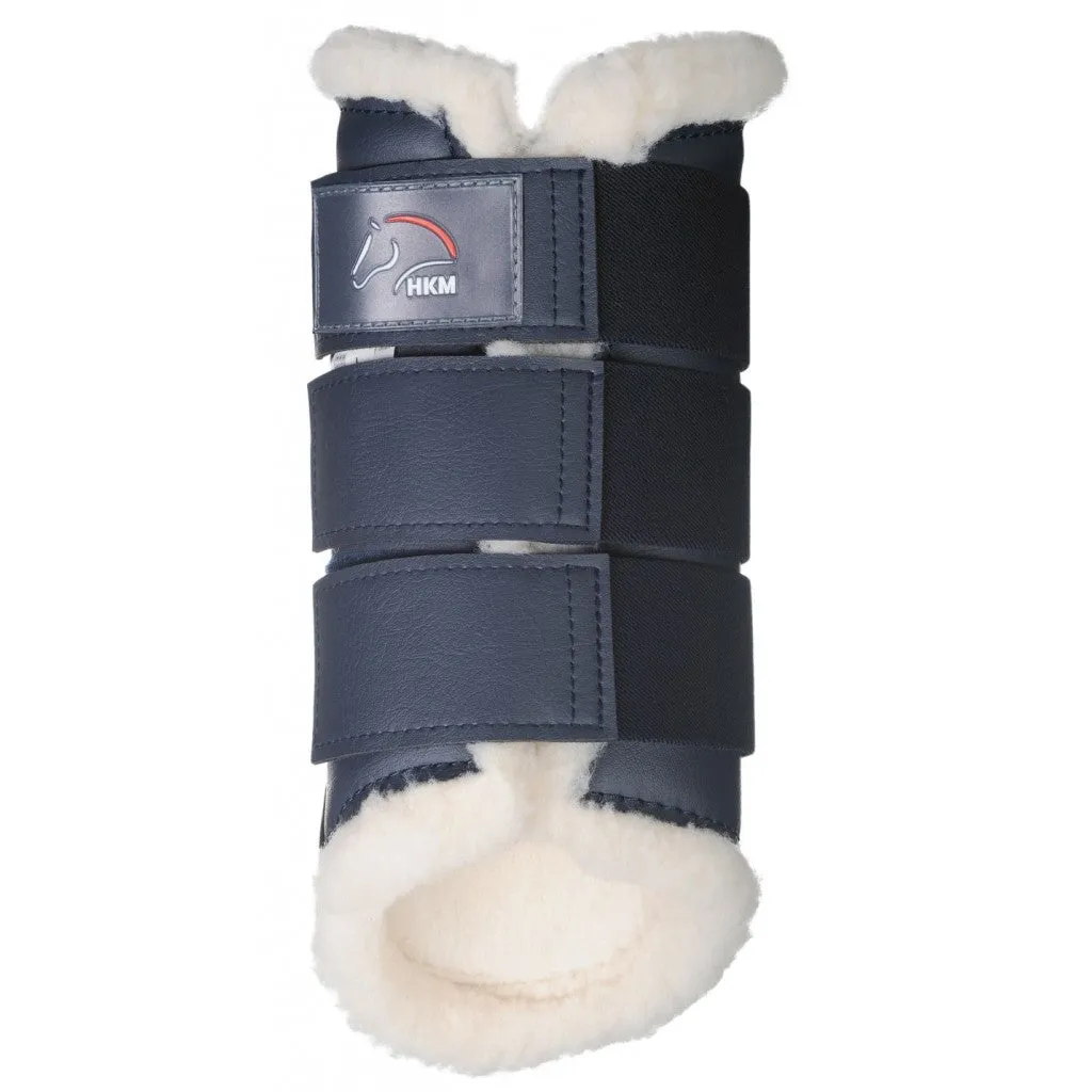 HKM Comfort Protection Fleece Lined Brushing Boots
