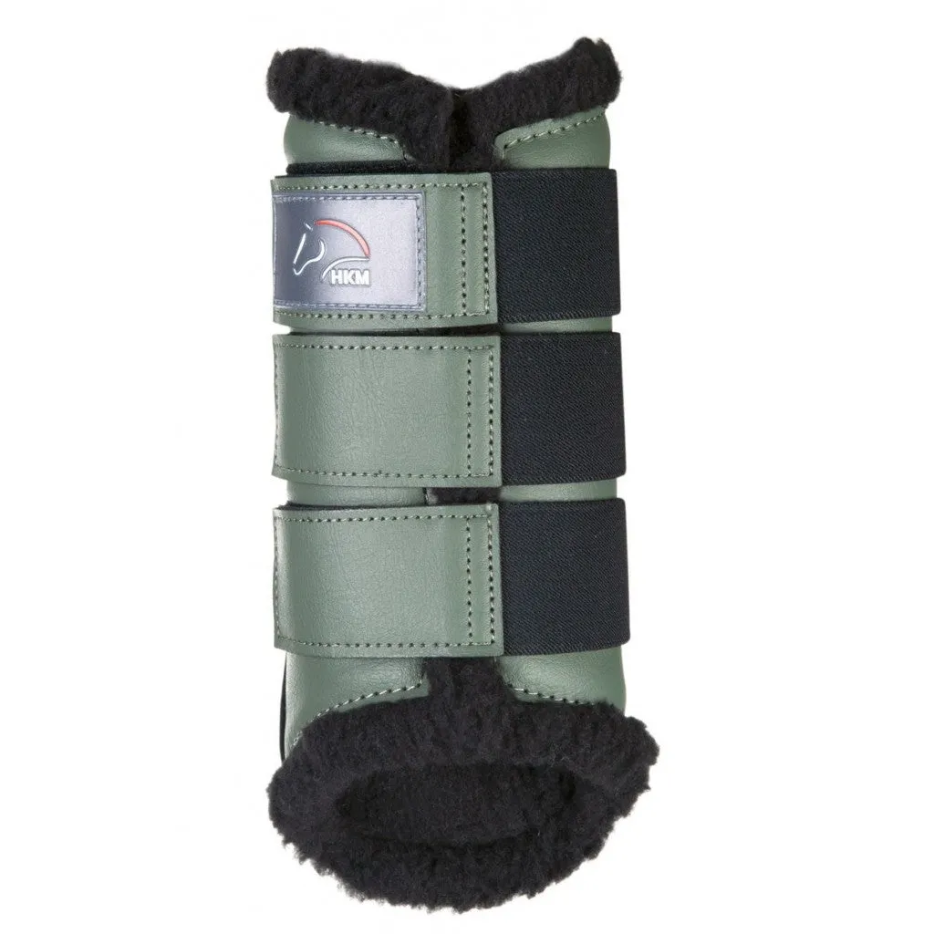 HKM Comfort Protection Fleece Lined Brushing Boots