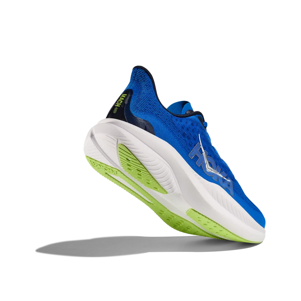 Hoka Mens Mach 6 Electric Cobalt/Varsity Navy