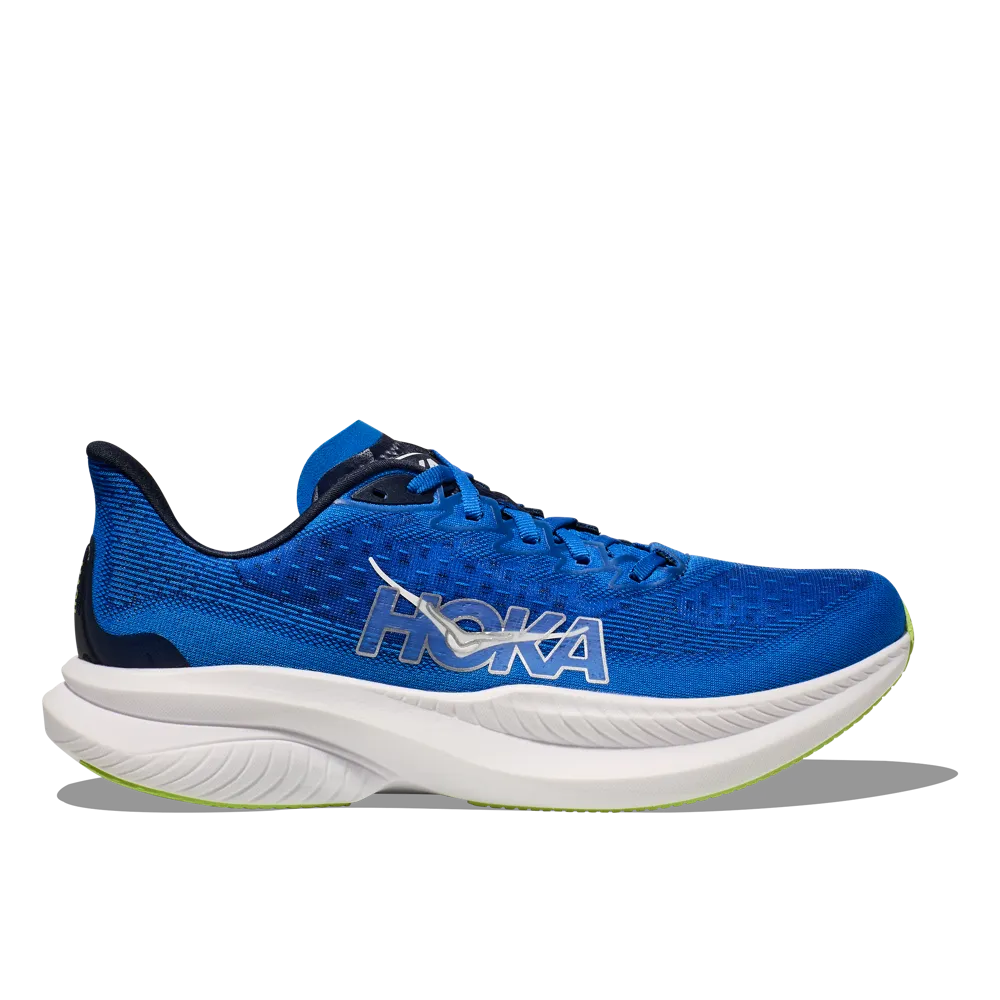 Hoka Mens Mach 6 Electric Cobalt/Varsity Navy