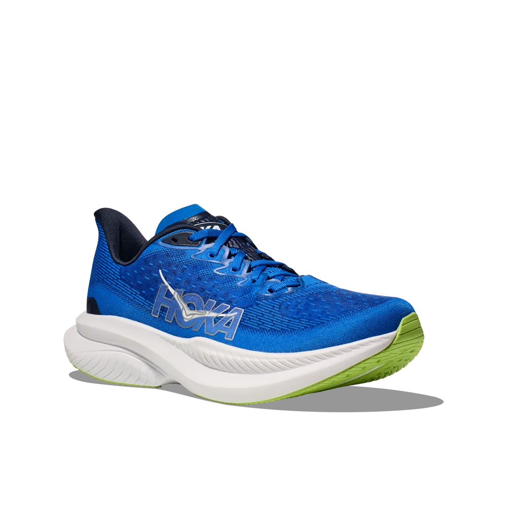 Hoka Mens Mach 6 Electric Cobalt/Varsity Navy