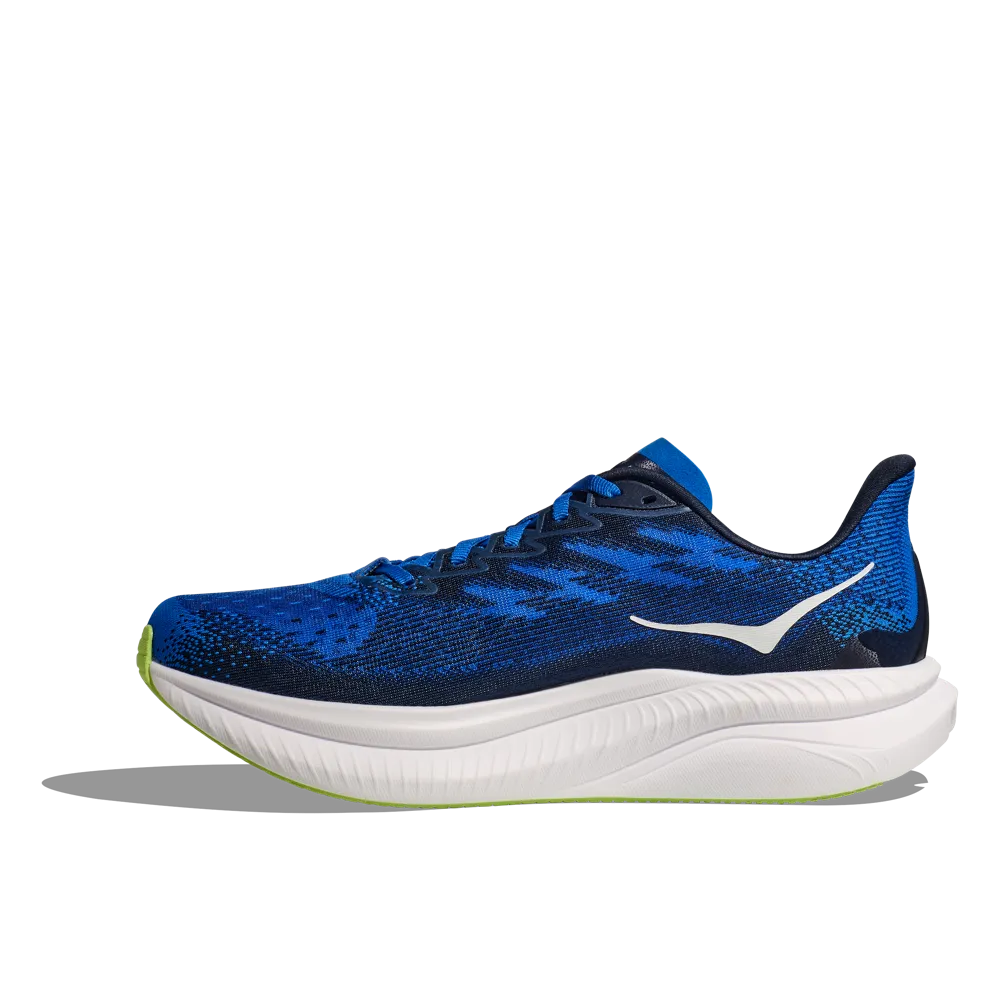 Hoka Mens Mach 6 Electric Cobalt/Varsity Navy