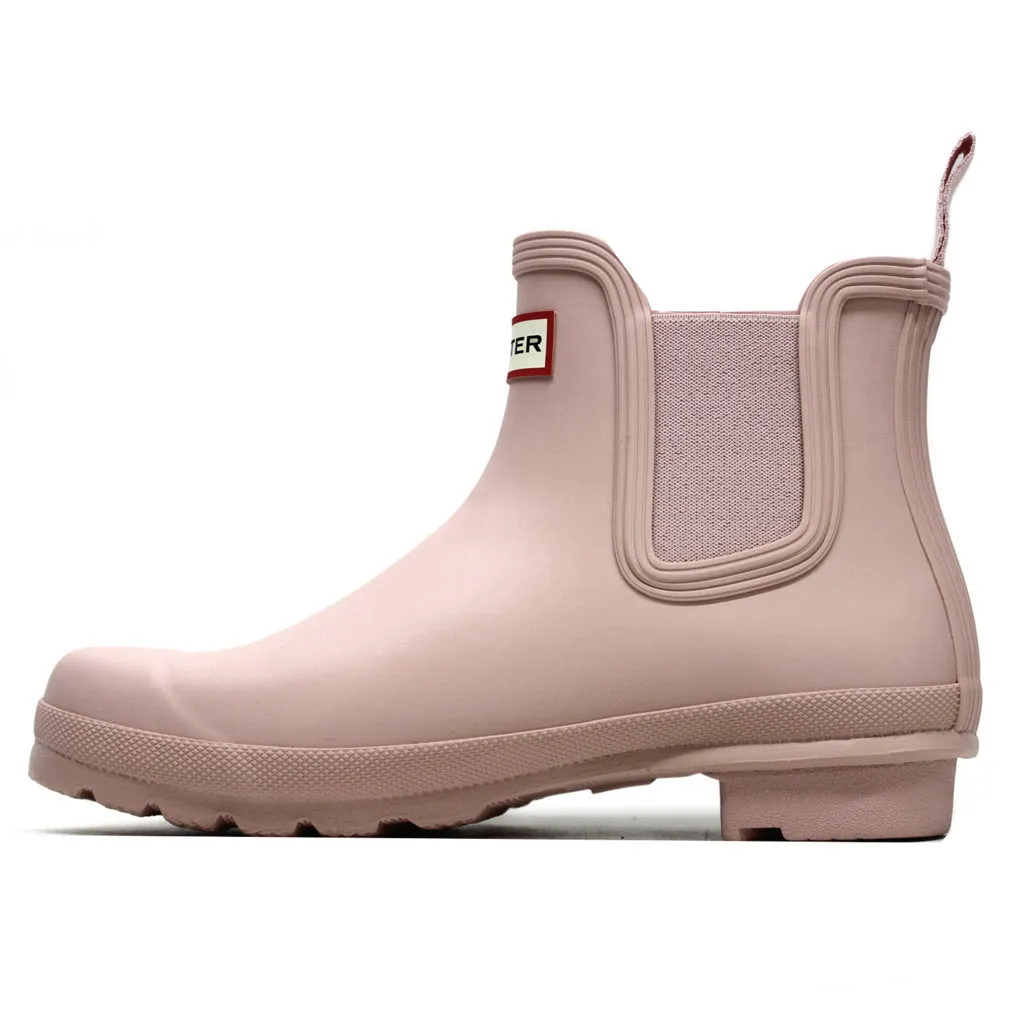 Hunter Original Rubber Women's Chelsea Boots - Faded Rose
