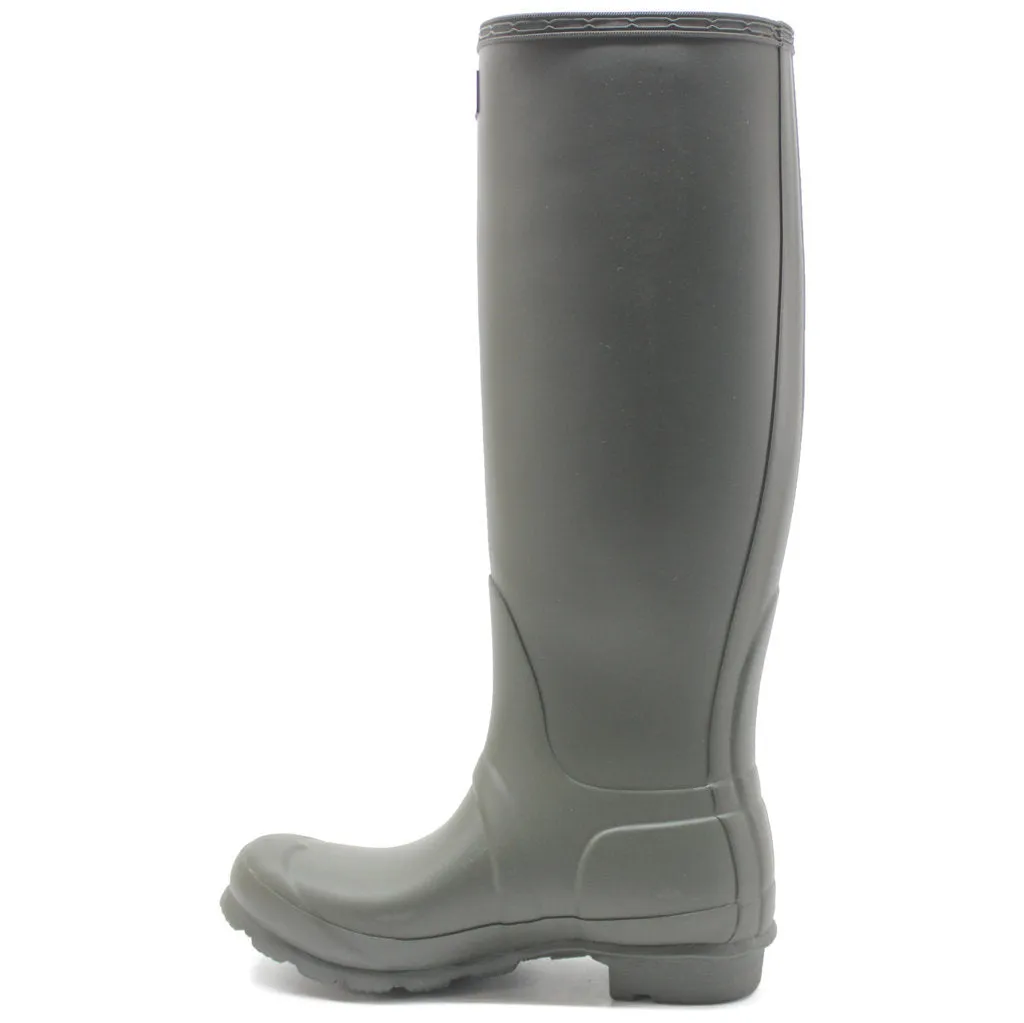 Hunter Original Tall Rubber Women's Wellington Boots - Dark Olive