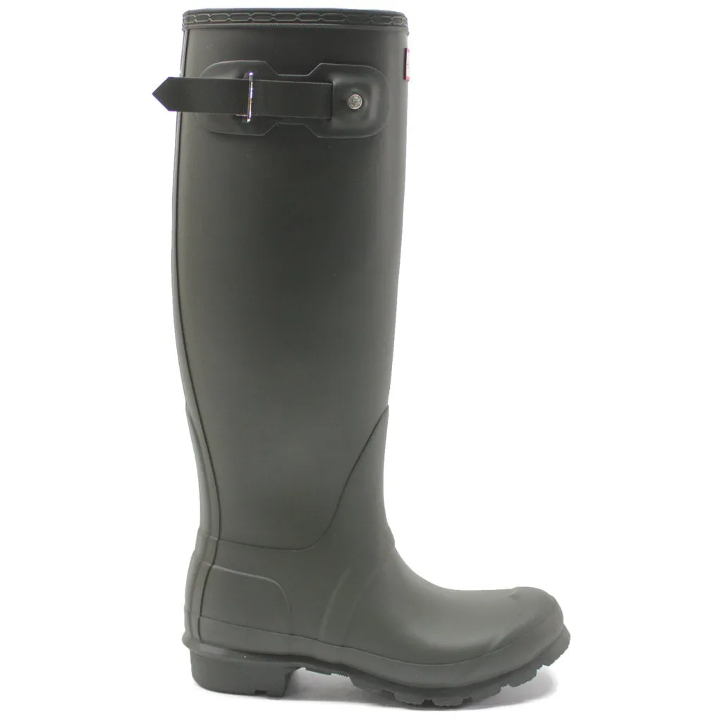 Hunter Original Tall Rubber Women's Wellington Boots - Dark Olive