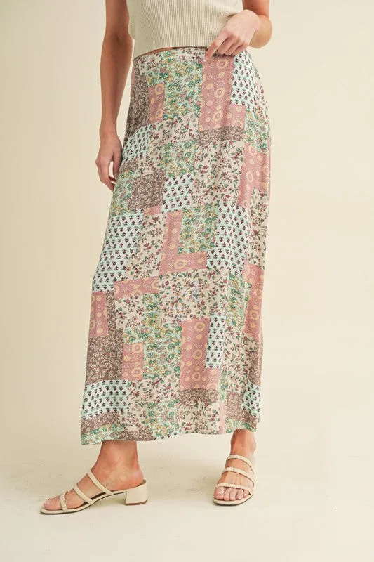 I Wanna Dance Maxi Skirt in Mint